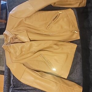 Calvin Klein " like leather " jacket